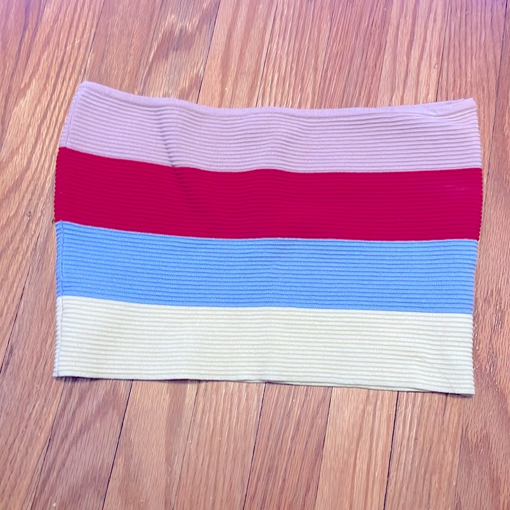 Multicolored Tube Top❤️
